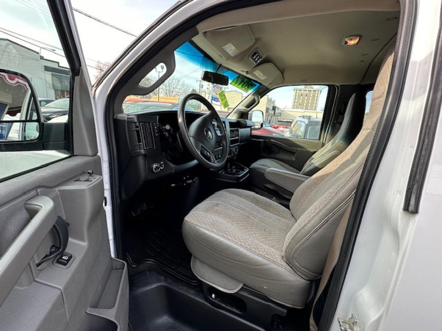 2017 White Chevrolet Express LT 3500 Extended (1GAZGPFG5H1) with an 6.0L V8 OHV 16V FFV engine, 6A transmission, located at 3200 1st Avenue North, Billings, MT, 59101, (406) 245-9055, 45.779270, -108.510742 - Off-Lease Lease Unit with Great Maintenance Records! 15 Passenger Van with LT Package, Towing, Tilt Steering, Cruise Control, Rear Air, Rear Heat, Factory Tinted Glass, Dual Power Seats and Much More! CarFax Dealer. Auto Brokers of Montana/AA&A Auto Rental/Fox Car Rental - Photo#8